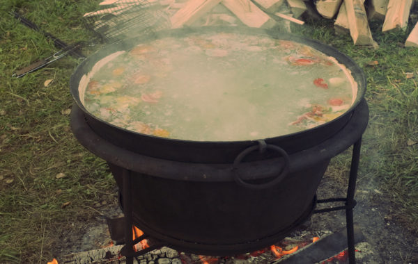 Уха из толстолобика